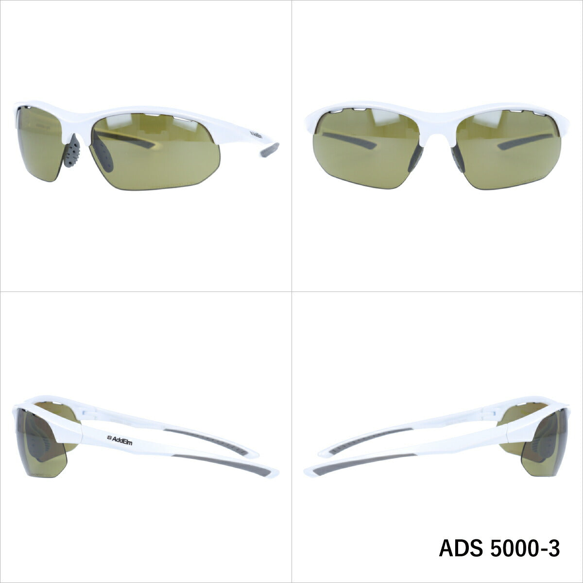 【国内正規品】アドエルム サングラス アジアンフィット AddElm ADS 5000 全2カラー 67サイズ ハイコントラストレンズ搭載 ゴルフ スポーツ ユニセックス メンズ レディース UVカット 紫外線 ラッピング無料