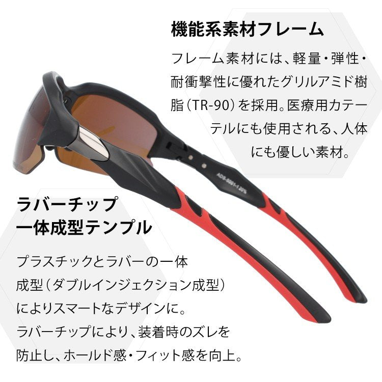 【国内正規品】アドエルム サングラス アジアンフィット AddElm ADS 5001 全2カラー 68サイズ ハイコントラストレンズ搭載 ゴルフ スポーツ ユニセックス メンズ レディース UVカット 紫外線 ラッピング無料