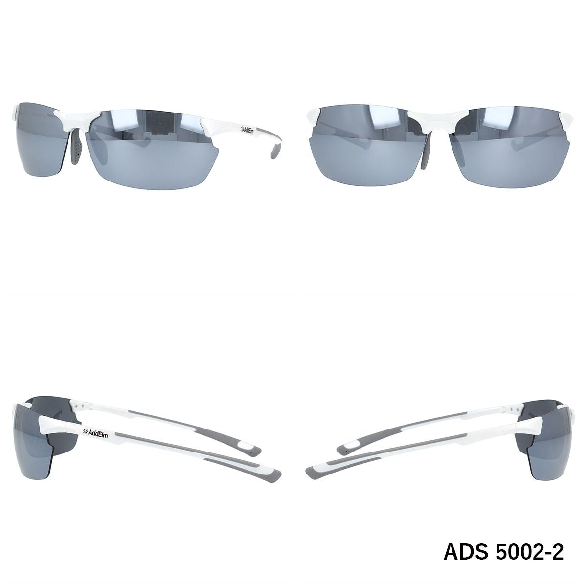 【国内正規品】アドエルム サングラス 偏光サングラス ミラーレンズ アジアンフィット AddElm ADS 5002 全2カラー 72サイズ スポーツ ユニセックス メンズ レディース ラッピング無料