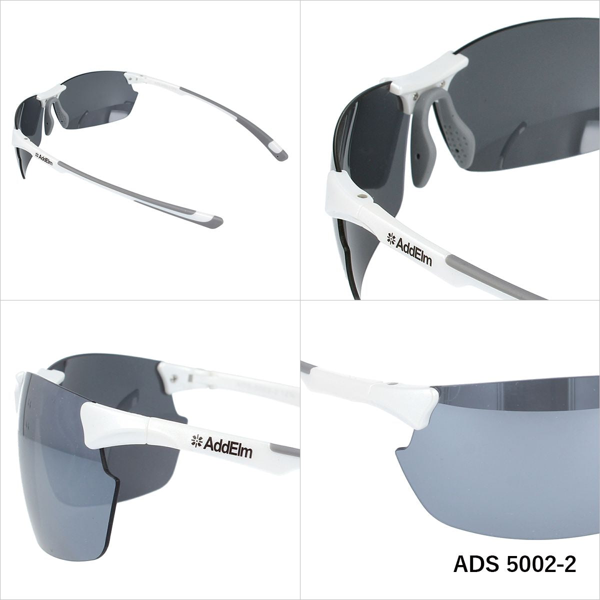 【国内正規品】アドエルム サングラス 偏光サングラス ミラーレンズ アジアンフィット AddElm ADS 5002 全2カラー 72サイズ スポーツ ユニセックス メンズ レディース ラッピング無料