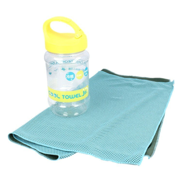 同色6個セット ジュニア キッズ 冷感タオル クールタオル スポーツ 夏 タオル 冷却 冷感 熱中症対策 子供 まとめ買い ALL COOL AC-CTJ001 全2カラー