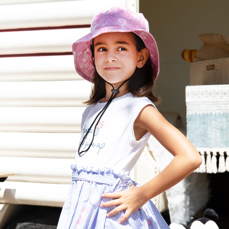 キッズ ジュニア 冷感マリンハット クール U.Vカット 日よけ付き 子供 帽子 夏 冷却 熱中症対策 紫外線対策 ALL COOL AC-MH001 全2カラー