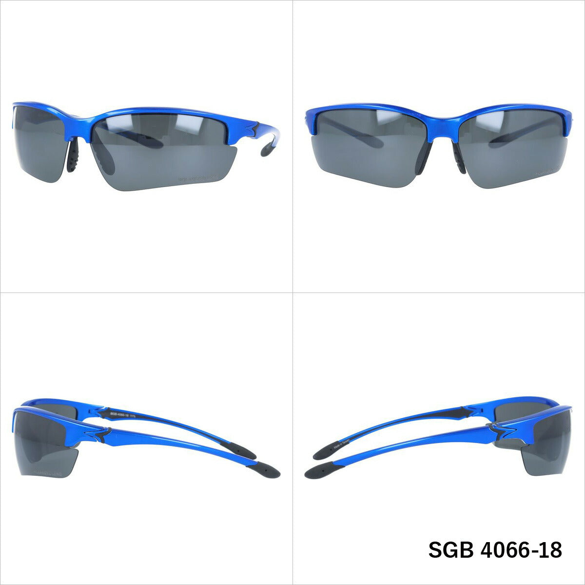 アークスタイル サングラス シーガル 偏光サングラス ミラーレンズ アジアンフィット(フレキシブルノーズパッド) ARC Style SEAGULL SGB 4066 70サイズ スポーツ メンズ レディース