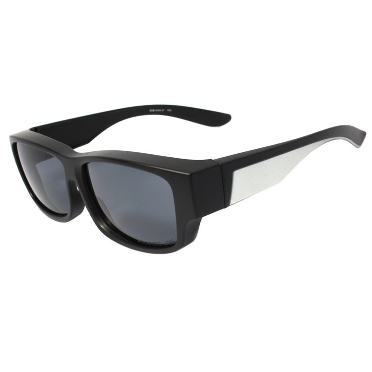 オーバーグラス 偏光サングラス アークスタイル ARC Style SGB5104 全2カラー スクエア スポーツ 釣り ドライブ モデル UVカット ラッピング無料