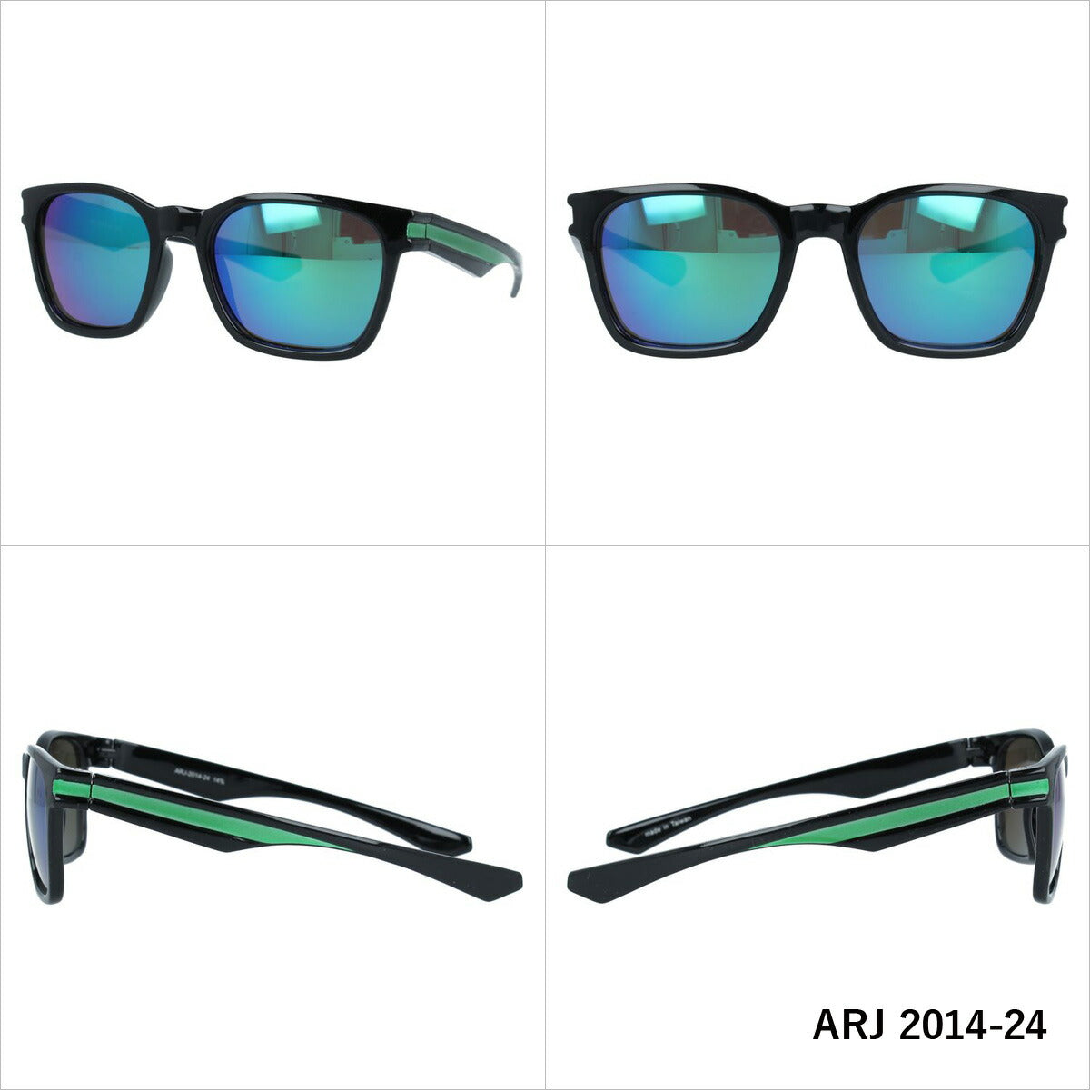 アークスタイル サングラス ミラーレンズ アジアンフィット ARC Style ARJ 2014(ARJ2014) 全2カラー 45サイズ ウェリントン型 キッズ ジュニア 子供 ラッピング無料