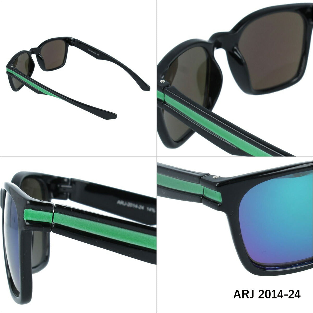 アークスタイル サングラス ミラーレンズ アジアンフィット ARC Style ARJ 2014(ARJ2014) 全2カラー 45サイズ ウェリントン型 キッズ ジュニア 子供 ラッピング無料