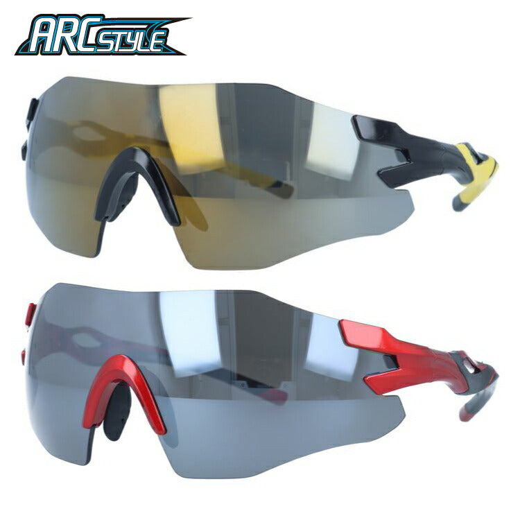 アークスタイル サングラス ミラーレンズ アジアンフィット ARC Style ARC 6190 全2カラー 142サイズ スポーツ メンズ レディース 紫外線対策 UVカット おしゃれ プレゼント ギフト