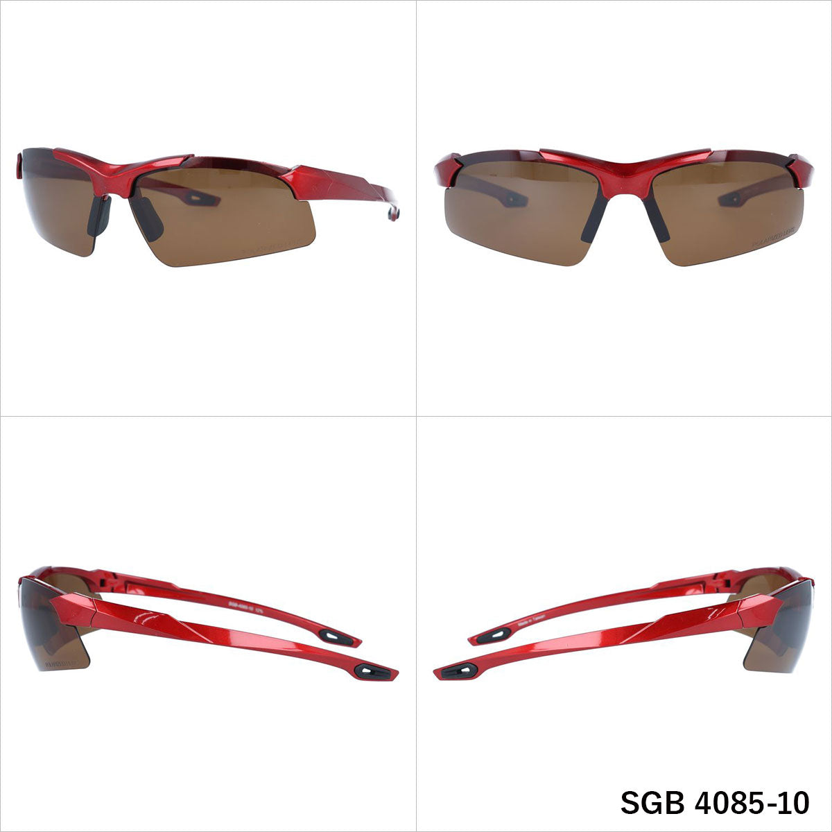 アークスタイル サングラス シーガル 偏光サングラス ミラーレンズ アジアンフィット ARC Style SEAGULL SGB 4085 65サイズ スポーツ メンズ レディース