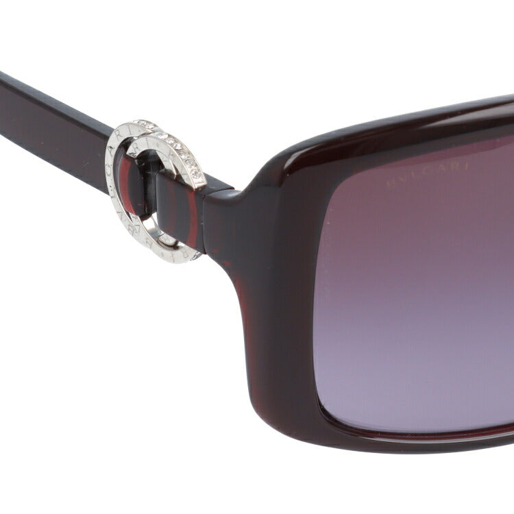 【国内正規品】BVLGARI ブルガリ サングラス BV8083B 982/8H 57 ダークレッド/パープルグラデーション レディース UVカット ラッピング無料