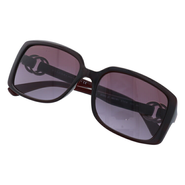 【国内正規品】BVLGARI ブルガリ サングラス BV8083B 982/8H 57 ダークレッド/パープルグラデーション レディース UVカット ラッピング無料