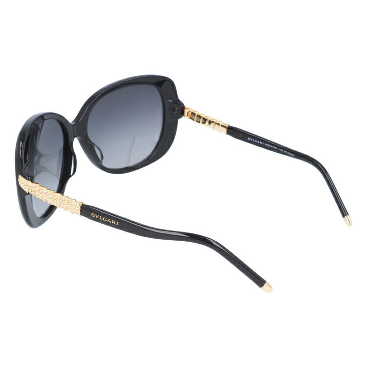 【国内正規品】ブルガリ 偏光サングラス BVLGARI BV8105BA 501/T3 59 ブラック/グレーグラデーション 釣り ドライブ レディース モデル UVカット ラッピング無料