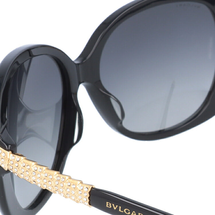 【国内正規品】ブルガリ 偏光サングラス BVLGARI BV8105BA 501/T3 59 ブラック/グレーグラデーション 釣り ドライブ レディース モデル UVカット ラッピング無料