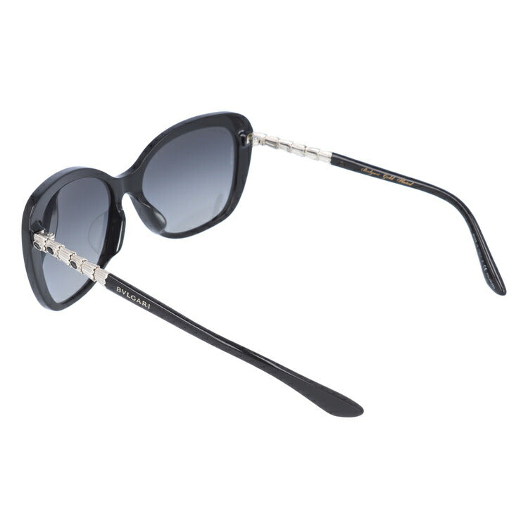 【国内正規品】ブルガリ 偏光サングラス BVLGARI セルペンティ BV8179KF 5190T3 57 57 ブラック/シルバー アジアンフィット SERPENTI 釣り ドライブ レディース モデル UVカット ラッピング無料