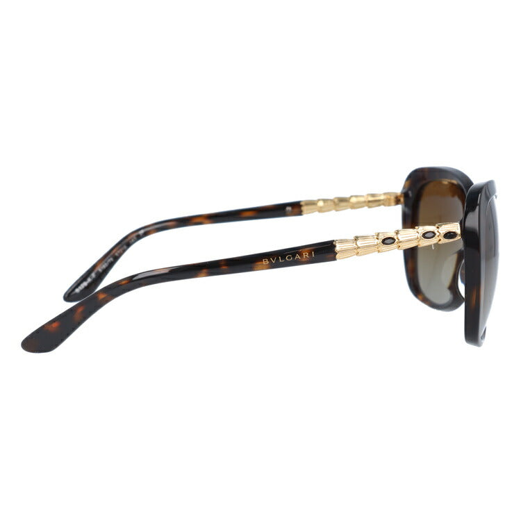 【国内正規品】ブルガリ 偏光サングラス BVLGARI セルペンティ BV8179KF 5193T5 57 57 ダークハバナ/ゴールド アジアンフィット SERPENTI 釣り ドライブ レディース モデル UVカット ラッピング無料