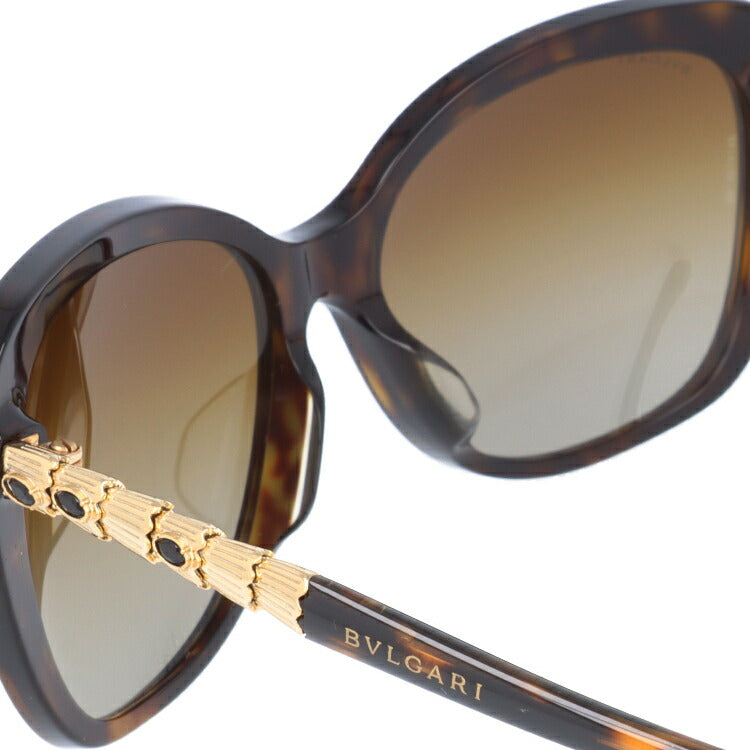【国内正規品】ブルガリ 偏光サングラス BVLGARI セルペンティ BV8179KF 5193T5 57 57 ダークハバナ/ゴールド アジアンフィット SERPENTI 釣り ドライブ レディース モデル UVカット ラッピング無料