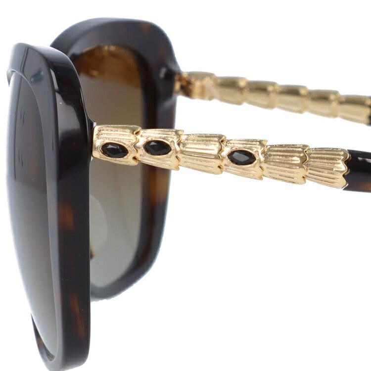 【国内正規品】ブルガリ 偏光サングラス BVLGARI セルペンティ BV8179KF 5193T5 57 57 ダークハバナ/ゴールド アジアンフィット SERPENTI 釣り ドライブ レディース モデル UVカット ラッピング無料