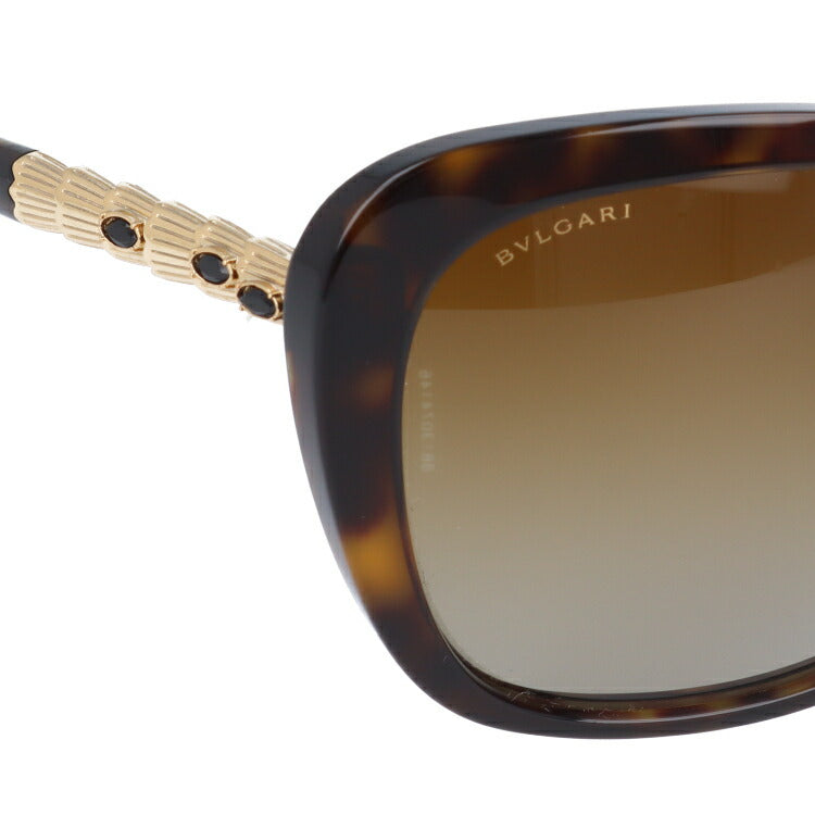 【国内正規品】ブルガリ 偏光サングラス BVLGARI セルペンティ BV8179KF 5193T5 57 57 ダークハバナ/ゴールド アジアンフィット SERPENTI 釣り ドライブ レディース モデル UVカット ラッピング無料