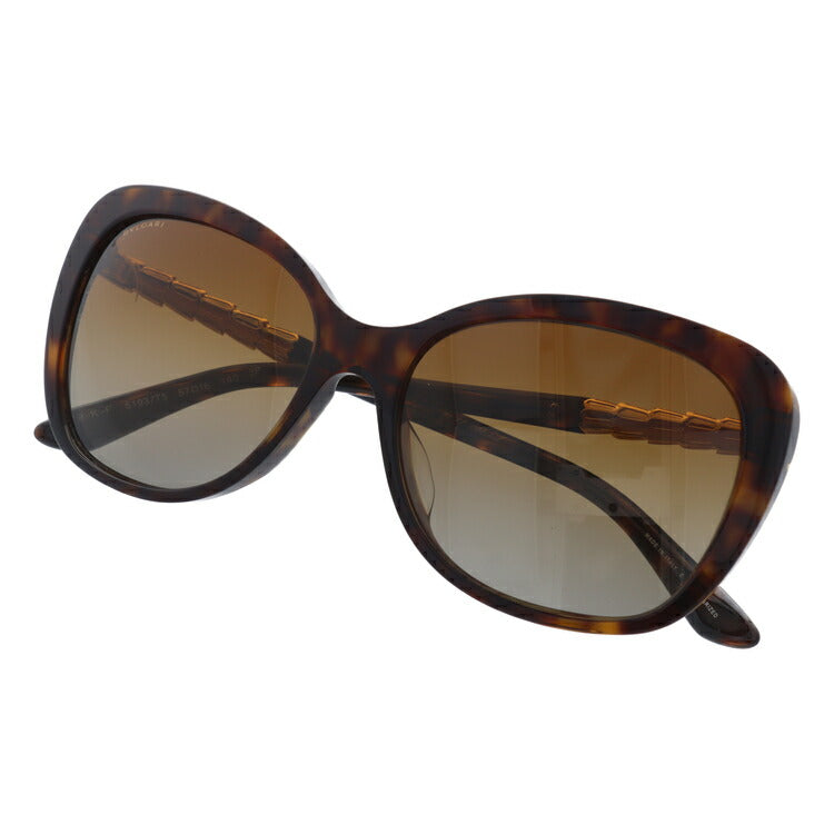 【国内正規品】ブルガリ 偏光サングラス BVLGARI セルペンティ BV8179KF 5193T5 57 57 ダークハバナ/ゴールド アジアンフィット SERPENTI 釣り ドライブ レディース モデル UVカット ラッピング無料