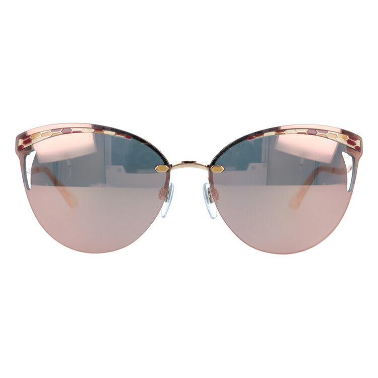 【国内正規品】ブルガリ サングラス セルペンティ ミラーレンズ BVLGARI SERPENTI BV6110 20144Z 63サイズ フォックス型 レディース ラッピング無料