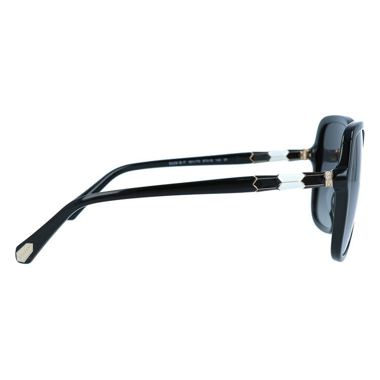 【国内正規品】ブルガリ サングラス セルペンティ 偏光サングラス アジアンフィット BVLGARI SERPENTI BV8228BF 501/T3 57サイズ スクエア ユニセックス メンズ レディース