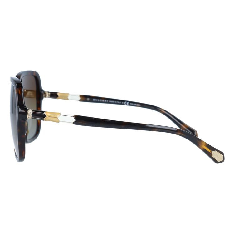 【国内正規品】ブルガリ サングラス セルペンティ 偏光サングラス アジアンフィット BVLGARI SERPENTI BV8228BF 504/T5 57サイズ スクエア ユニセックス メンズ レディース