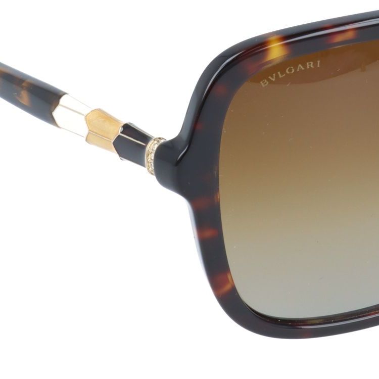 【国内正規品】ブルガリ サングラス セルペンティ 偏光サングラス アジアンフィット BVLGARI SERPENTI BV8228BF 504/T5 57サイズ スクエア ユニセックス メンズ レディース