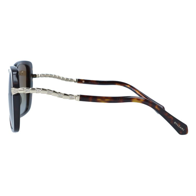 【国内正規品】ブルガリ 偏光サングラス セルペンティ フルフィット(アジアンフィット) BVLGARI SERPENTI BV8237BF 504/T5 55サイズ スクエア ユニセックス メンズ レディース