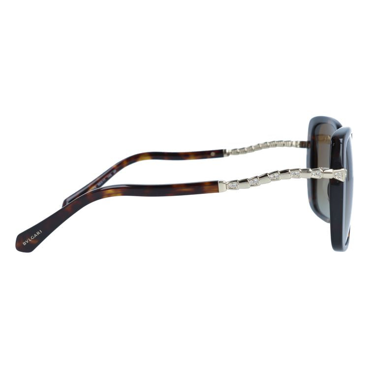 【国内正規品】ブルガリ 偏光サングラス セルペンティ フルフィット(アジアンフィット) BVLGARI SERPENTI BV8237BF 504/T5 55サイズ スクエア ユニセックス メンズ レディース