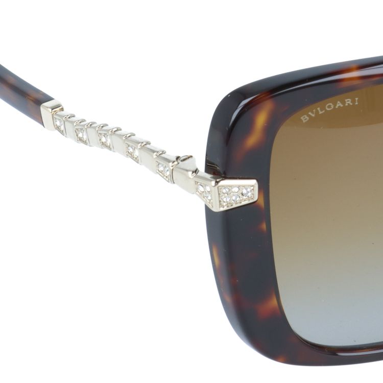 【国内正規品】ブルガリ 偏光サングラス セルペンティ フルフィット(アジアンフィット) BVLGARI SERPENTI BV8237BF 504/T5 55サイズ スクエア ユニセックス メンズ レディース