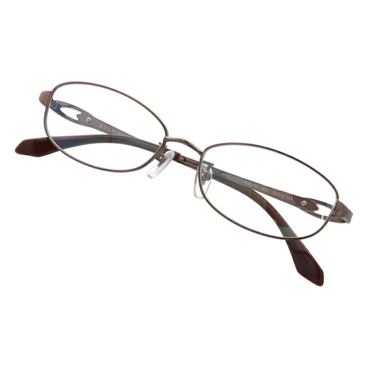 【国内正規品】メガネ 度付き 度なし 伊達メガネ 眼鏡 ブルガリ BVLGARI BV2050TK 479 53 ブラウン レディース UVカット 紫外線 ラッピング無料