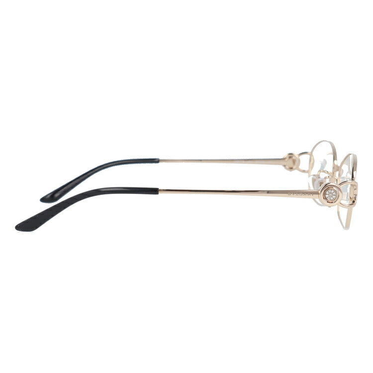 【国内正規品】メガネ 度付き 度なし 伊達メガネ 眼鏡 ブルガリ BVLGARI BV2064TG 401 53 ゴールド ダイヤモンド レディース スクエア型 UVカット 紫外線 ラッピング無料