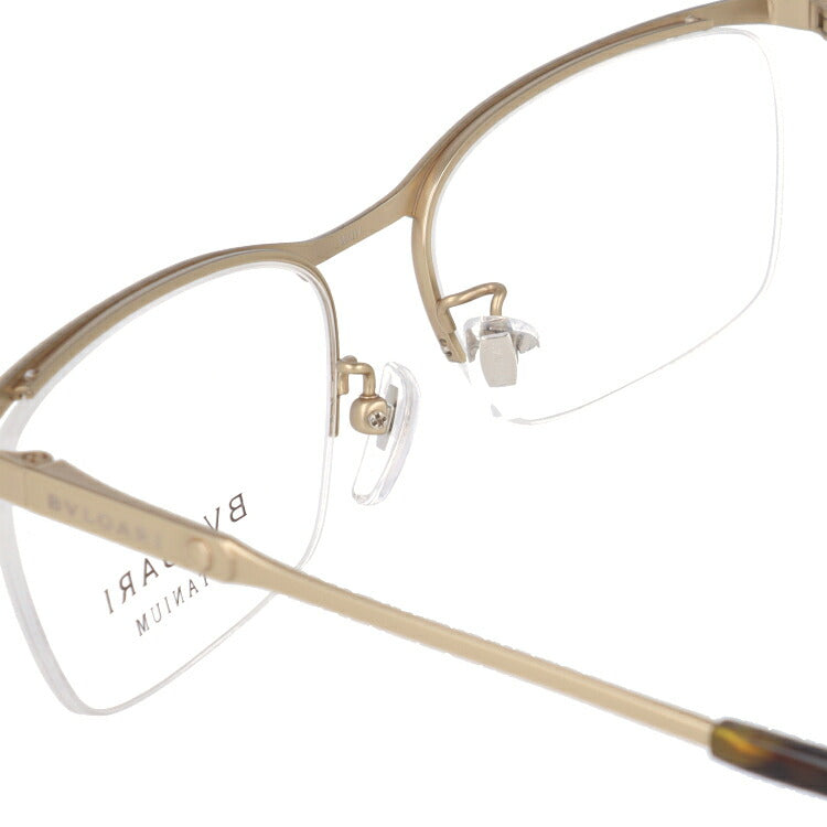 【訳あり・店頭展示品/外箱なし】【国内正規品】ブルガリ メガネ フレーム 眼鏡 BVLGARI BV1103TD 278 56サイズ スクエア型 ブランド メンズ レディース アイウェア UVカット ギフト対応 ハーフリム ラッピング無料