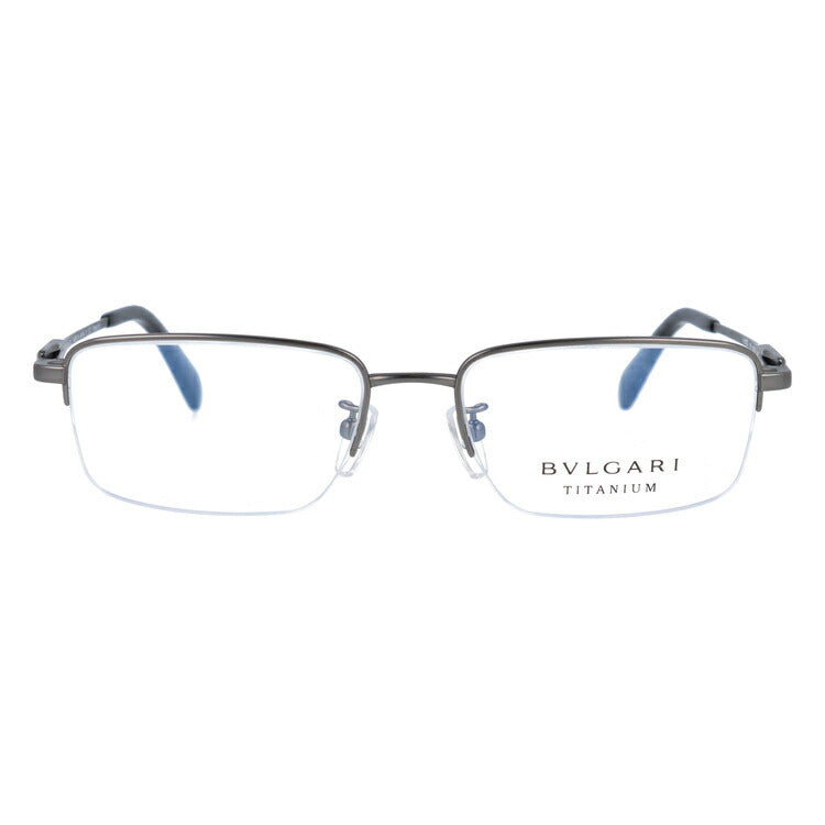 【訳あり・店頭展示品/外箱なし】【国内正規品】ブルガリ メガネ フレーム 眼鏡 BVLGARI BV1110TD 195 54サイズ スクエア型 ブランド メンズ レディース アイウェア UVカット ギフト対応 ハーフリム ラッピング無料