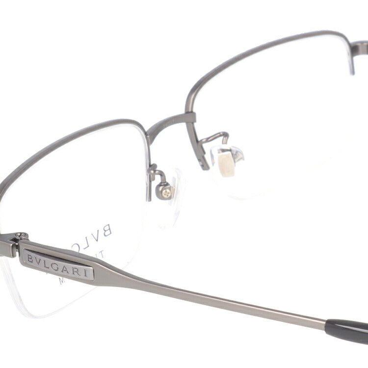 【訳あり・店頭展示品/外箱なし】【国内正規品】ブルガリ メガネ フレーム 眼鏡 BVLGARI BV1110TD 195 54サイズ スクエア型 ブランド メンズ レディース アイウェア UVカット ギフト対応 ハーフリム ラッピング無料