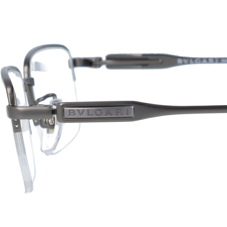 【訳あり・店頭展示品/外箱なし】【国内正規品】ブルガリ メガネ フレーム 眼鏡 BVLGARI BV1110TD 195 54サイズ スクエア型 ブランド メンズ レディース アイウェア UVカット ギフト対応 ハーフリム ラッピング無料
