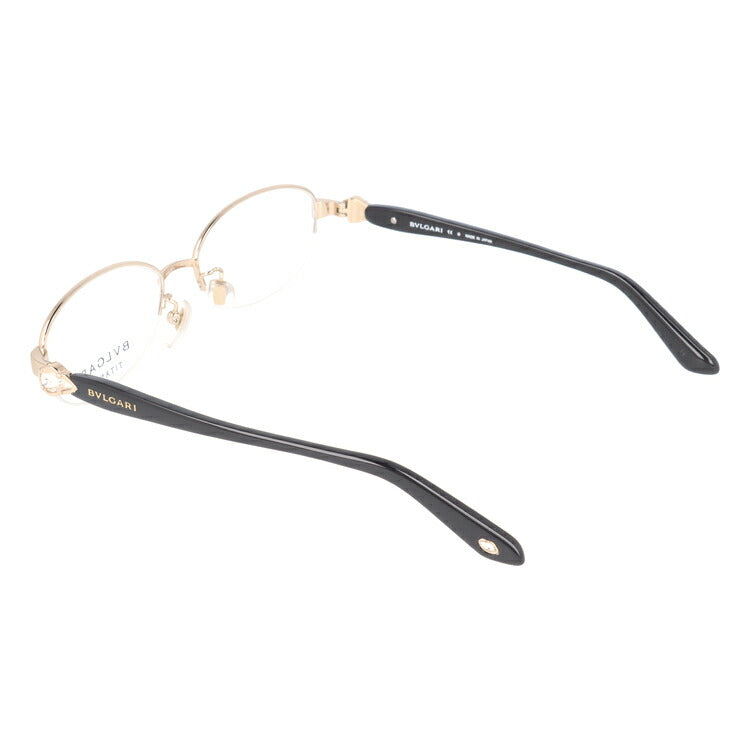 【訳あり・店頭展示品/外箱なし】【国内正規品】ブルガリ メガネ フレーム 眼鏡 BVLGARI BV2132T 477 53サイズ オーバル型 ブランド メンズ レディース アイウェア UVカット ギフト対応 ハーフリム ラインストーン ラッピング無料