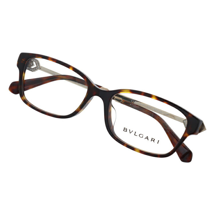 【訳あり・店頭展示品/外箱なし】【国内正規品】ブルガリ メガネ フレーム 眼鏡 BVLGARI セルペンティ 伊達メガネ SERPENTI BV4180BF 504 54サイズ アジアンフィット スクエア型 ブランド メンズ レディース アイウェア UVカット ギフト対応 ラインストーン ヘキサゴン