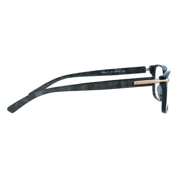 【国内正規品】ブルガリ メガネフレーム 伊達メガネ アジアンフィット BVLGARI BV3044F 501 55サイズ スクエア ユニセックス メンズ レディース