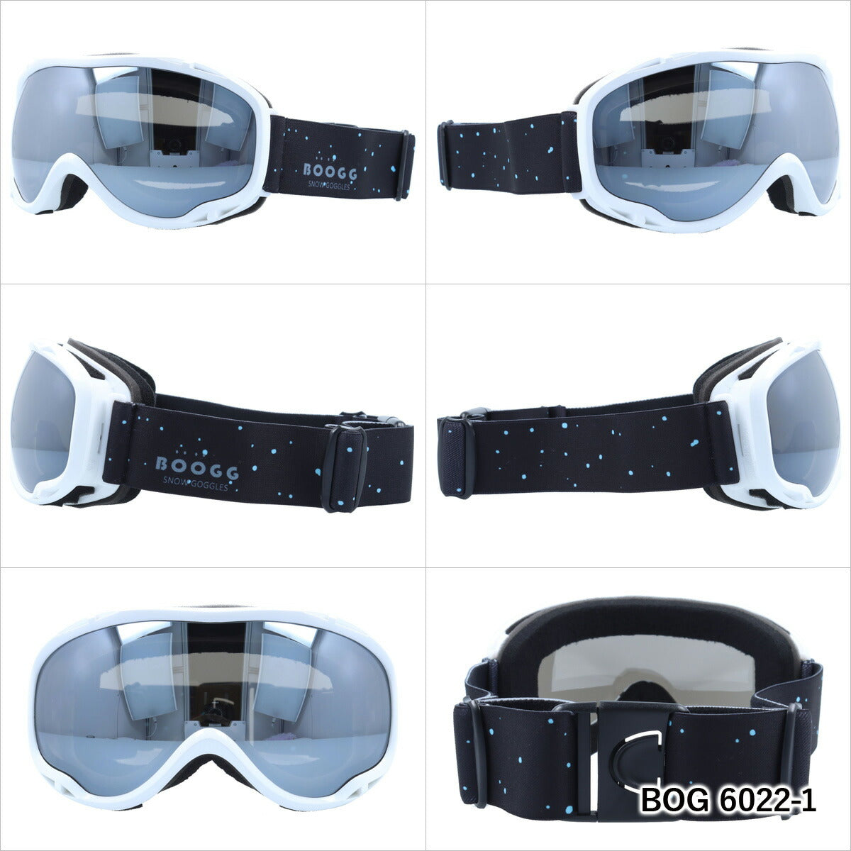 ミラーレンズ スノーゴーグル スキー スノーボード スノボ 球面ダブルレンズ フレームあり レディース ウィンタースポーツ 曇り防止 曇り止め 誕生日 プレゼント BOOGG ボーグ BOG 6022 女性