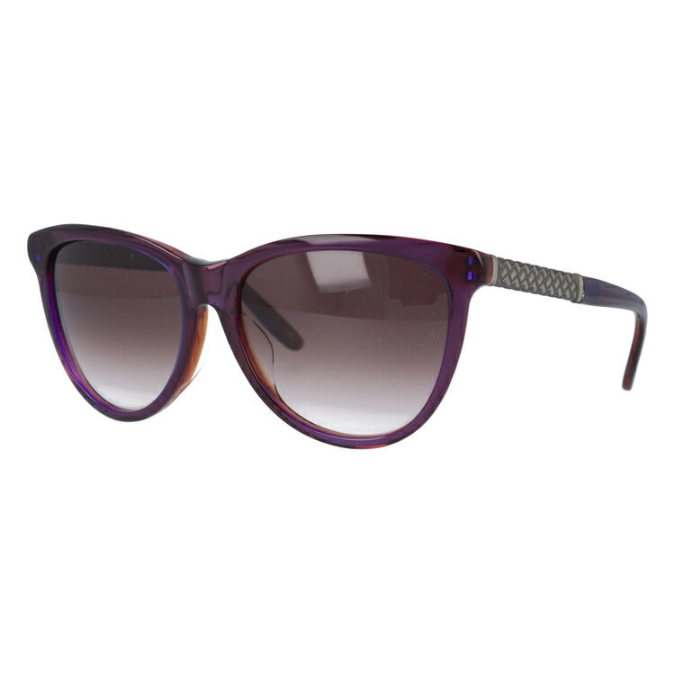 ボッテガヴェネタ サングラス BOTTEGA VENETA B.V.251FS F35/J8 56(PURP ANTSILV) パープル ブラウン/パープルグラデーション アジアンフィット レディース UVカット 紫外線 ラッピング無料