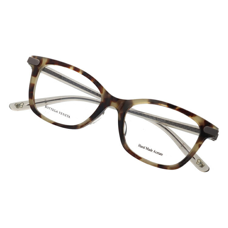 ボッテガヴェネタ BOTTEGA VENETA メガネ フレーム 眼鏡 度付き 度なし 伊達 アジアンフィット BV6017J 5EH 51サイズ スクエア型 メンズ レディース スクエア型 UVカット 紫外線 ラッピング無料