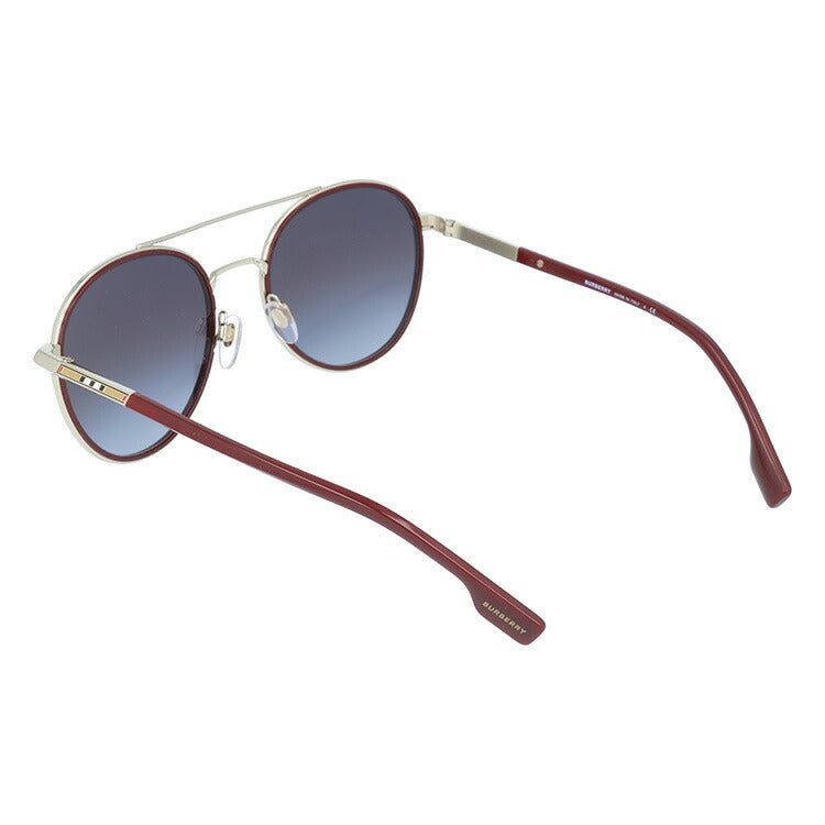 【国内正規品】バーバリー サングラス BURBERRY BE3131 13378G 55サイズ ボストン ユニセックス メンズ レディース