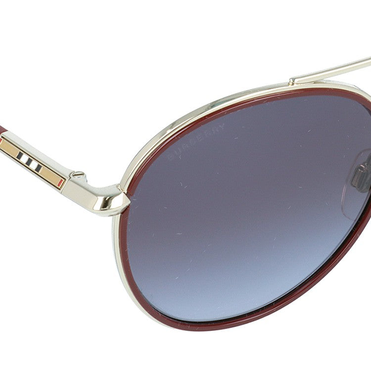 【国内正規品】バーバリー サングラス BURBERRY BE3131 13378G 55サイズ ボストン ユニセックス メンズ レディース