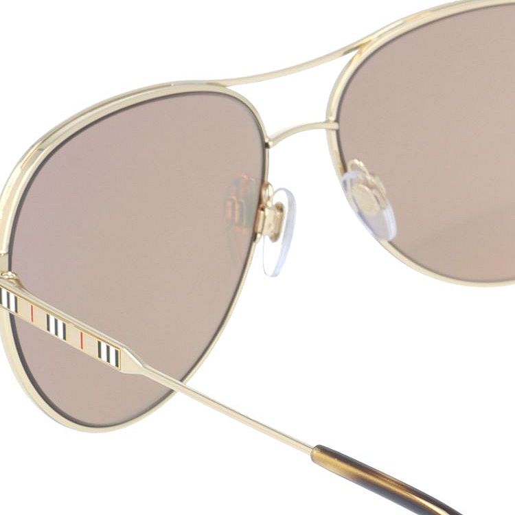 【国内正規品】バーバリー サングラス ミラーレンズ BURBERRY BE3122 11097J 59サイズ ティアドロップ ユニセックス メンズ レディース