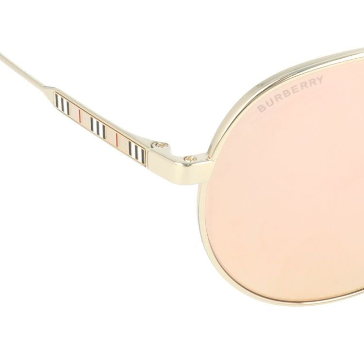 【国内正規品】バーバリー サングラス ミラーレンズ BURBERRY BE3122 11097J 59サイズ ティアドロップ ユニセックス メンズ レディース
