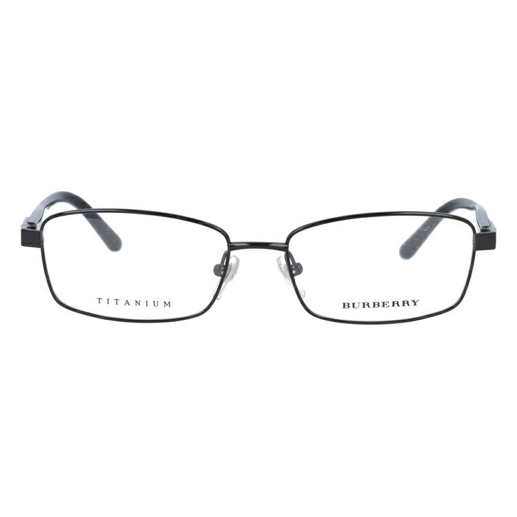 【国内正規品】メガネ 度付き 度なし 伊達メガネ 眼鏡 バーバリー BURBERRY BE1287TD 1001(B1287TD) 55 ブラック アジアンフィット レディース メンズ スクエア型 UVカット 紫外線 ラッピング無料