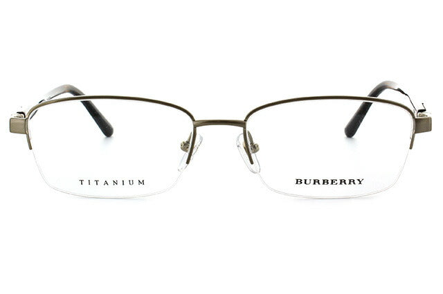 【訳あり・店頭展示品/外箱なし】【国内正規品】バーバリー 伊達メガネ 眼鏡 BURBERRY BE1288TD 1002(B1288TD) 55 ブラッシュドバーバリーゴールド/ハバナ アジアンフィット レディース メンズ ラッピング無料