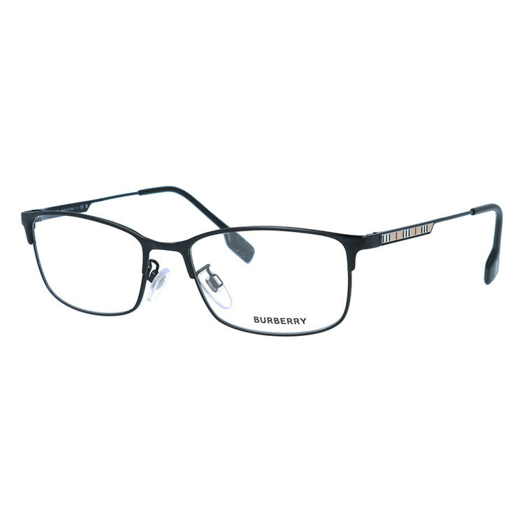 【国内正規品】バーバリー メガネフレーム 伊達メガネ BURBERRY BE1357TD 1007 55サイズ スクエア ユニセックス メンズ レディース