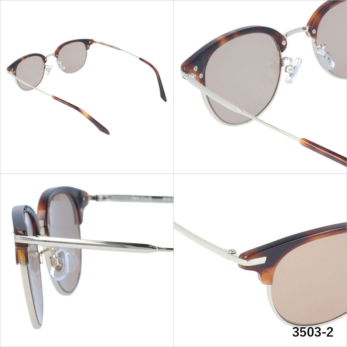 ベイクラブ サングラス アジアンフィット(フルフィット) 調整可能ノーズパッド(クリングス) BAY CLUB BCS 3503 49サイズ ブロー型 ユニセックス メンズ レディース