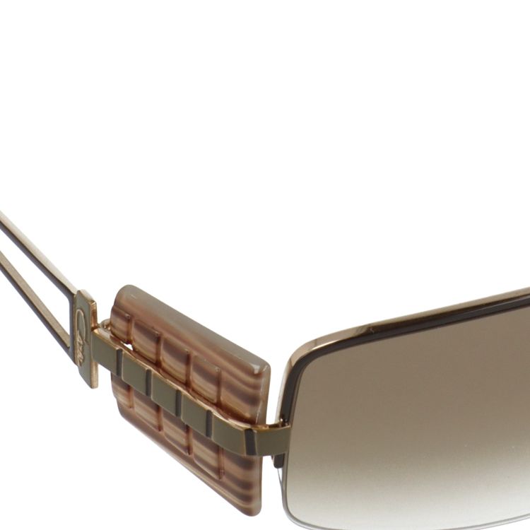 【訳あり・店頭展示品/付属品なし/外箱なし】 カザール サングラス CAZAL MOD.9009 986 58サイズ スクエア型 アウトレット品 ユニセックス メンズ レディース